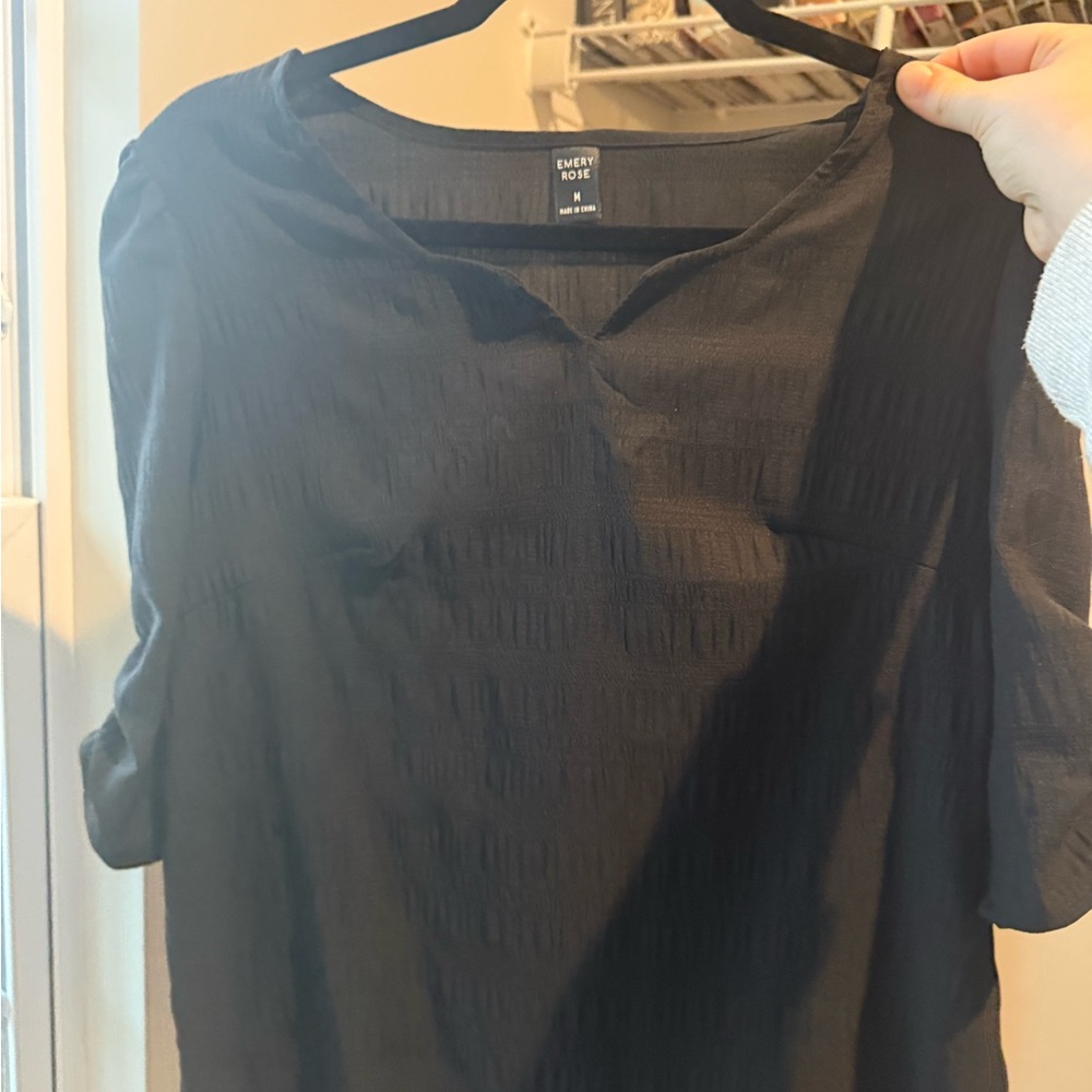 Elegant Black Blouse by Every Rose